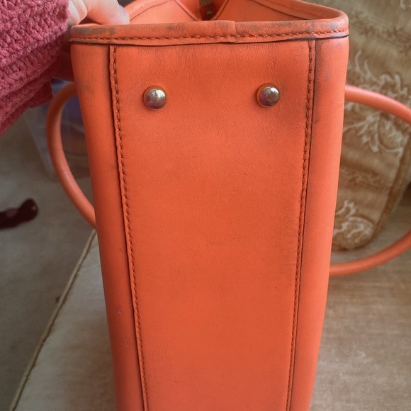 Kate Spade coral purse - Picture 7 of 13